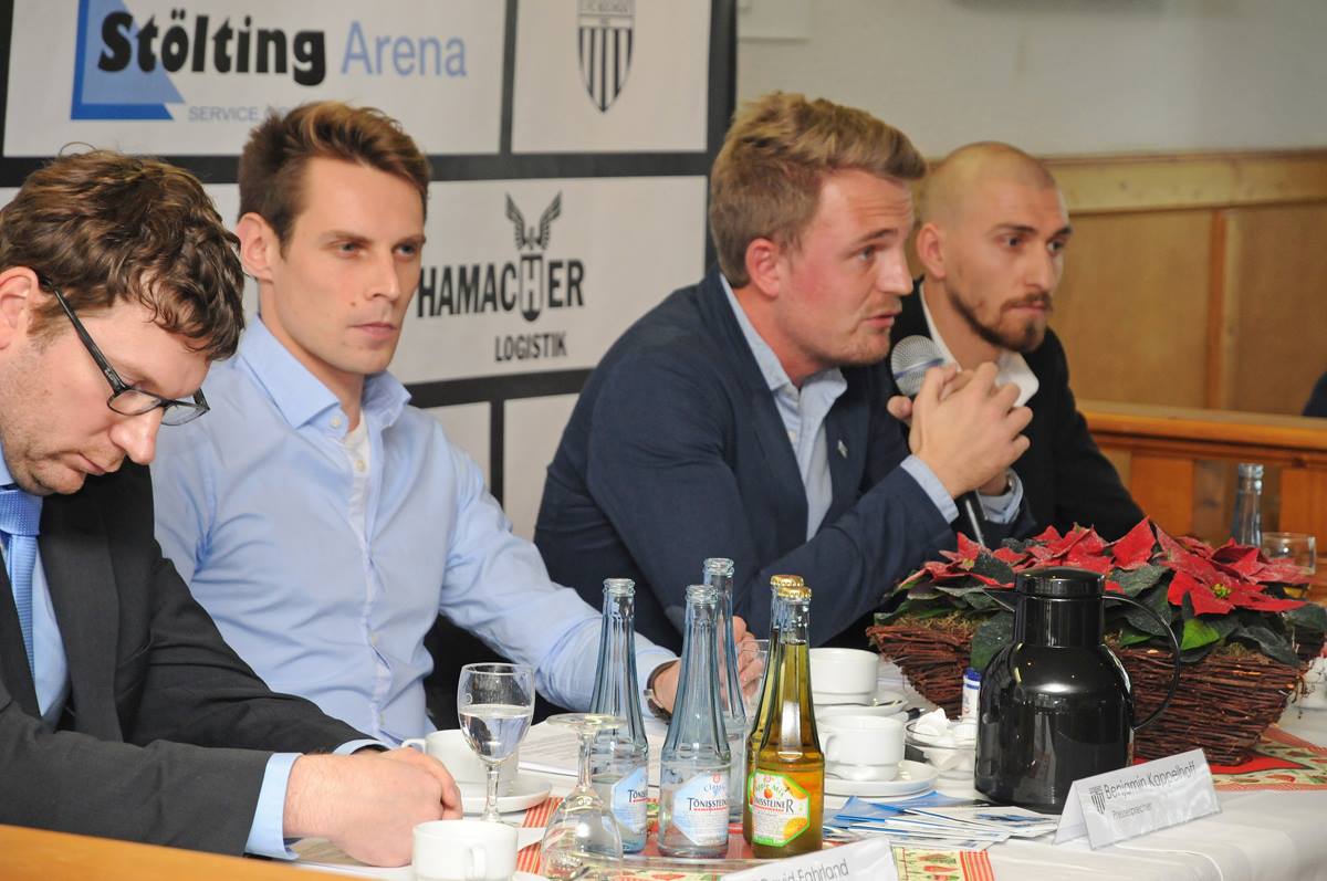 Pressekonferenz 1. FC Bocholt